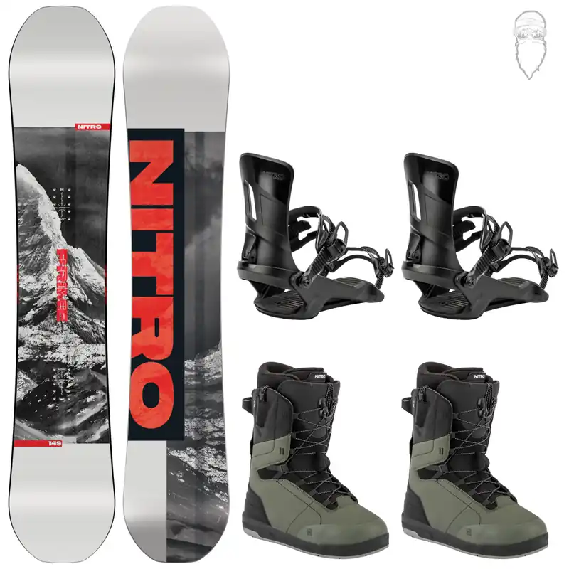 Zertifiziert Nitro Prime Raw Snowboard Pack - 2026 · Surf und Ski // Surfline