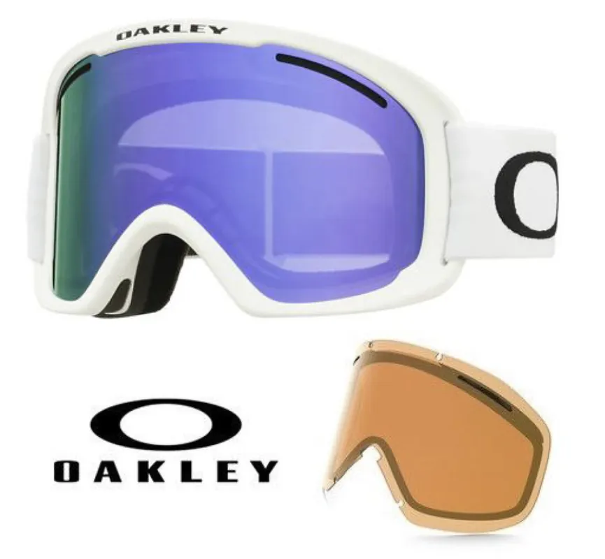 Oakley O-Frame Pro 2.0 L – Mattweiß, Violett + Persimmon · Surf und Ski // Surfline Preisreduziert