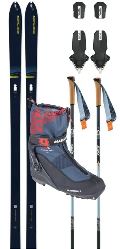 Neuheit Fischer Excursion 88 BC Komplettes Langlaufpaket · Surf und Ski // Surfline