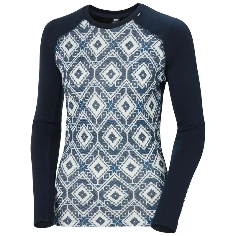 HELLY HANSEN Lifa Merino Midweight Crew Ski-Unterhemd – Damen · Surf und Ski // Surfline Heißes Angebot