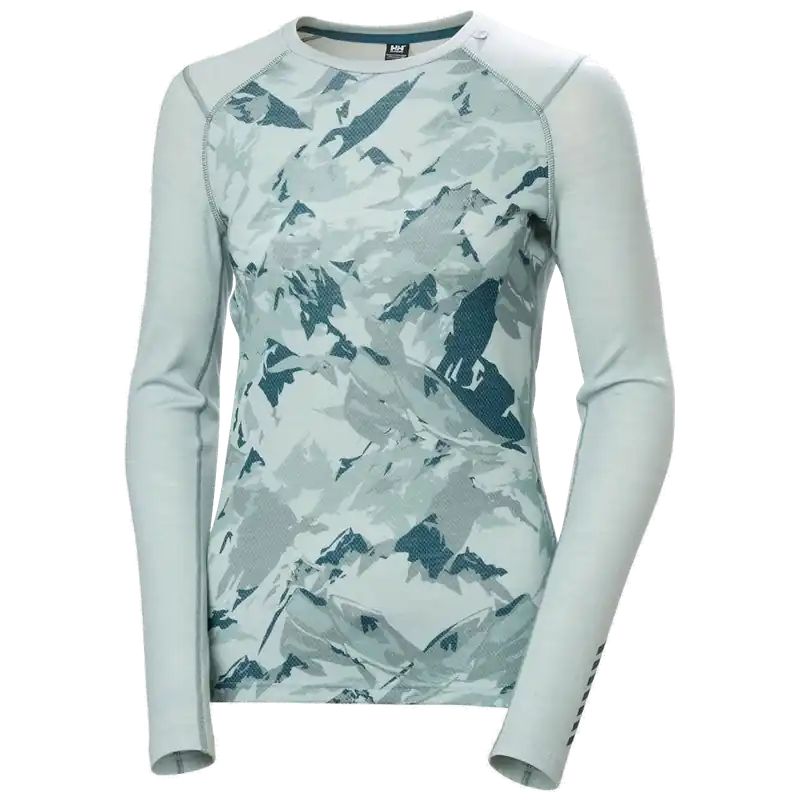 Helly Hansen LIFA Merino Midweight Langarm-Crew-Baselayer - dame · Surf und Ski // Surfline Schnäppchen