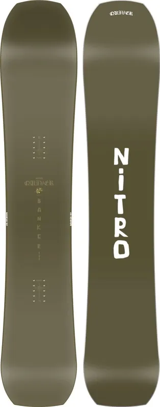 NITRO Banker Snowboard · Surf und Ski // Surfline Neuheit