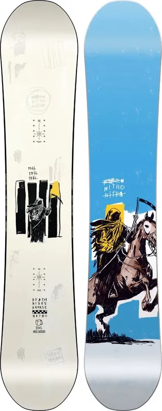 Nitro T1 Mid-Wide Snowboard · Surf und Ski // Surfline Aktuell