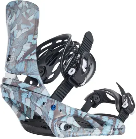 Preisknaller Burton LEXA Bindung blue butterflies Warehouse One