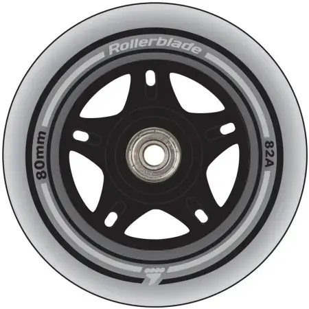 Bestseller Rollerblade 80mm/84a 8er Pack Rollenset clear inkl. SG7 Kugellager Warehouse One