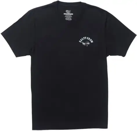 Salty crew LIFTED T-Shirt black Warehouse One Sale