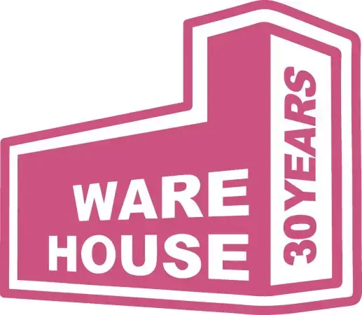 Wh1 FACTORY 30 YEARS Die Cut Aufkleber magenta II Warehouse One Top-Angebot