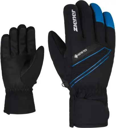 Ziener GUNAR GTX Handschuh black/persian blue Warehouse One Finale Aktion