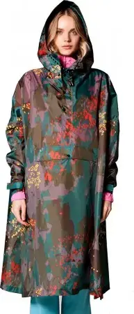 Rainkiss DIGI FOREST CAMO Regenponcho Warehouse One Preisknaller