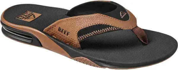Sonderaktion Reef FANNING Sandale black and tan Warehouse One