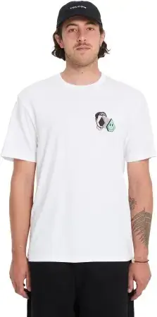 Volcom AURA T-Shirt white Warehouse One Top-Seller