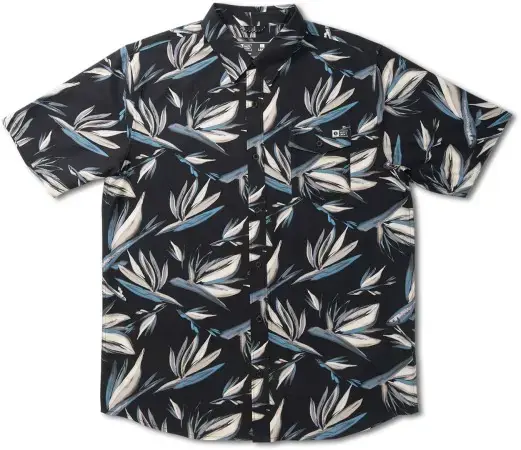 Salty crew FLORAL FLYER SS Hemd black Warehouse One Sofort Bestellen