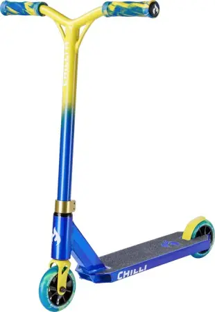 Top-Seller Chilli pro scooter JUMPSTART S Scooter blue/yellow Warehouse One