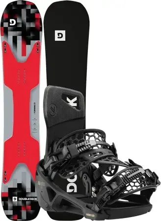 Doubledeck TURNING D red inkl. NIDECKER SUPERMATIC OG black Warehouse One Neue Ware