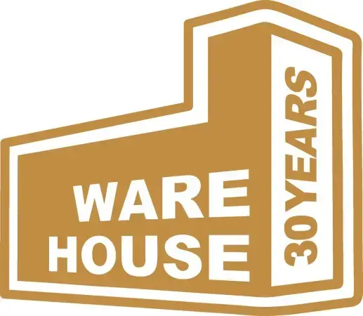 Must-Have Wh1 FACTORY 30 YEARS Die Cut Aufkleber gold Warehouse One