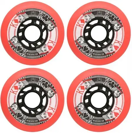 Fr skates STREET KINGS 4er Pack Rollenset red Warehouse One Saisonangebot