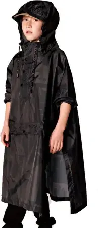 Preisknaller Rainkiss BACK TO BLACK KIDS Regenponcho Warehouse One