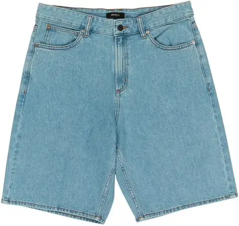 Rvca SKATE DENIM Walkshort bleach wash Warehouse One Must-Have