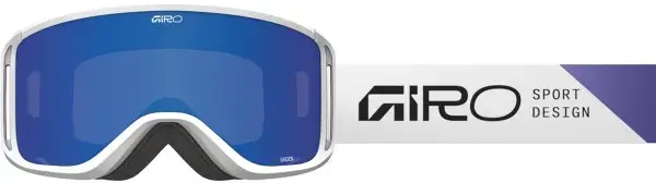 Nur Für Kurze Zeit Giro SAGEN Schneebrille angles white/grey cobalt/yellow Warehouse One