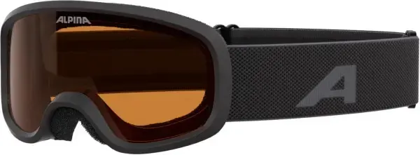 Alpina PINEY 2.0 Schneebrille black matt/orange Warehouse One Markenware
