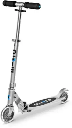 Letzte Chance Micro SPRITE LED Scooter silver mat Warehouse One