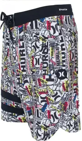 Wochenendangebot Hurley PHANTOM-ECO 25TH S1 BLOCK PARTY 18 Boardshort barely bone Warehouse One
