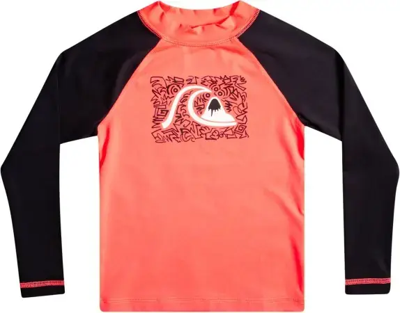 Geprüft Quiksilver NEXT GEN BOYS LS Lycra fiery coral Warehouse One