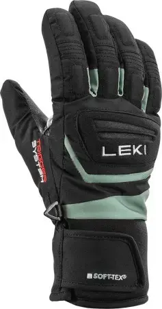 Leki GRIFFIN 3D JUNIOR Handschuh black/dusty green Warehouse One Finale Aktion