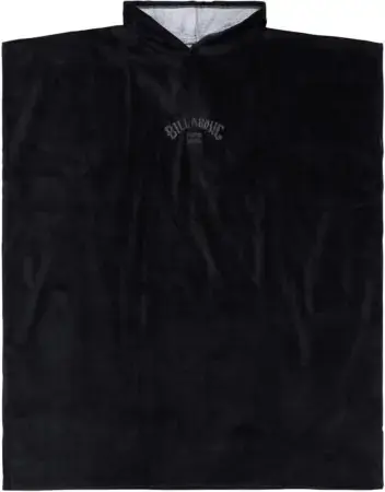 Aktuell Billabong HOODED TOWEL Poncho black Warehouse One