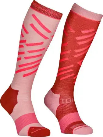 Markenware Ortovox SKI TOUR LONG WOMEN Socken sunset orange Warehouse One