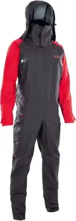 Ion FUSE LIGHTWEIGHT BACK ZIP Trockenanzug dark olive/red/black Warehouse One Preisknaller