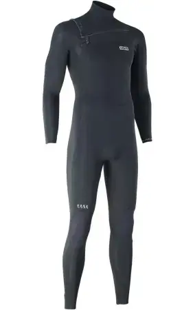 Solange Der Vorrat Reicht Ion SEEK CORE 5/4 CHEST ZIP Full Suit black Warehouse One