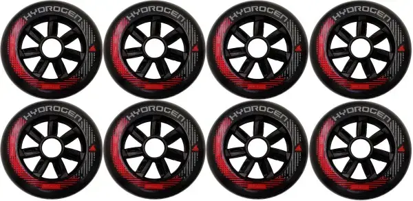 Rollerblade HYDROGEN 110MM/85A 8er Pack Rollenset black Warehouse One Neuheit