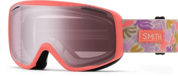 Neue Kollektion Smith RALLY Schneebrille flare flora/ignitor mirror Warehouse One