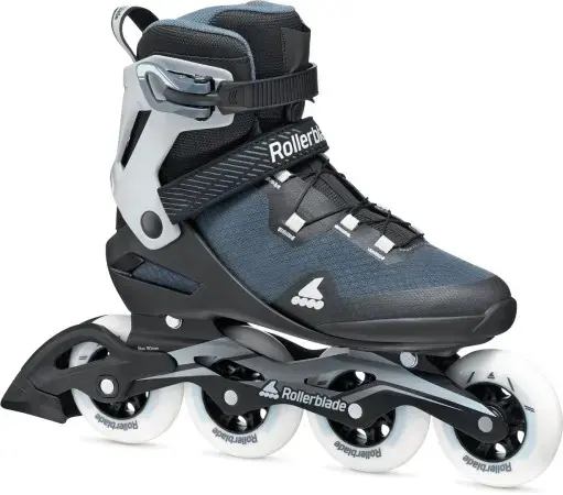 Rollerblade MACROBLADE 90 Inline Skate black/steel blue Warehouse One Beliebt