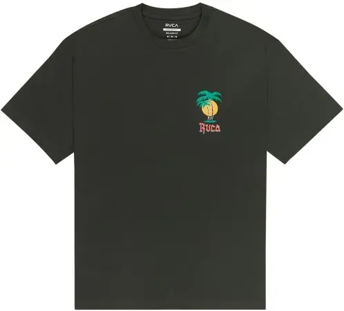 Rvca FROND MURAL T-Shirt pirate black Warehouse One Jetzt Bestellen