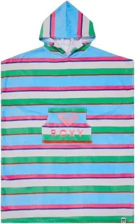 Sofort Bestellen Roxy STAY MAGICAL PRINTED Poncho cloud dancer classic stripe Warehouse One