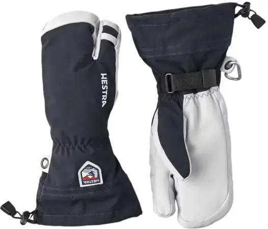 Hestra ARMY LEATHER HELI SKI TRIGGER FINGER Handschuh navy Warehouse One Echt