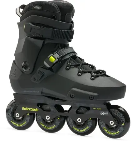 Aktuell Rollerblade TWISTER XT Inline Skate black/lime Warehouse One