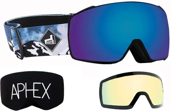 Jetzt Bestellen Aphex ORION THE ONE EDITION Magnet Schneebrille mountain strap/revo blue + Zusatzglas yellow Warehouse One