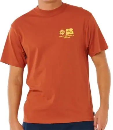 Rip curl PACIFIC RINSE GLASS OFF T-Shirt baked clay Warehouse One Sonderaktion