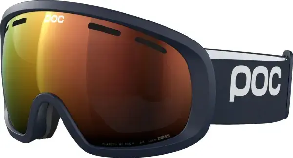 Preisreduziert Poc FOVEA MID Schneebrille apatite navy/partly sunny orange Warehouse One