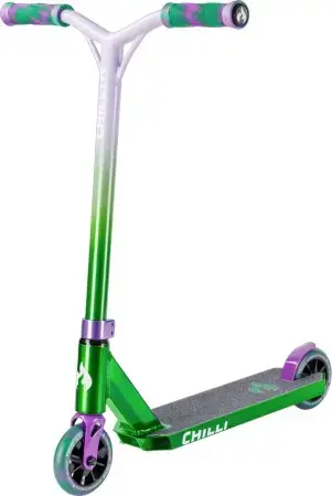 Preisreduziert Chilli pro scooter JUMPSTART S Scooter green/purple Warehouse One