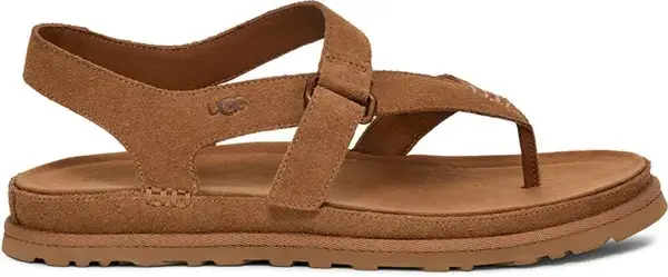 Knallerangebot Ugg GOLDENGAZE TOE POST Sandale chestnut Warehouse One