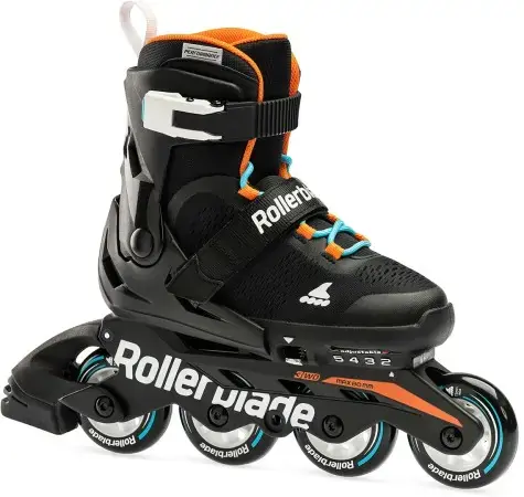 Rollerblade MAXX Inline Skate black/orange Warehouse One Wochenendangebot