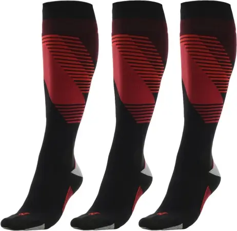 Preis Gesenkt Nordica UNLIMITED R+L 3er Pack Socken black/red Warehouse One