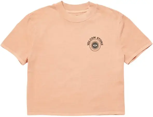 Volcom DIAL CROP T-Shirt sand brown Warehouse One Sofort Bestellen