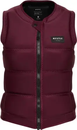 Mystic STAR IMPACT WAKE WOMEN Weste oxblood red Warehouse One Neu Im Sortiment