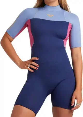 Roxy 2/2 PROLOGUE WOMEN BACK ZIP Shorty dark denim Warehouse One Must-Have
