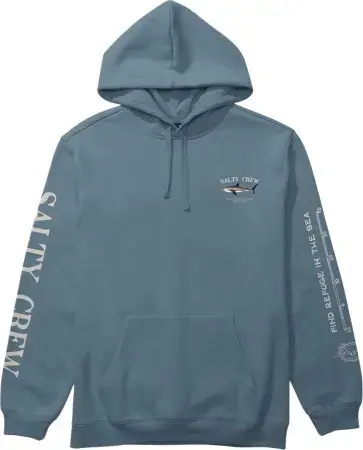 Salty crew BRUCE Hoodie slate Warehouse One Zertifiziert